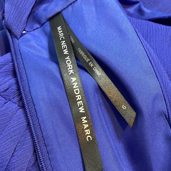 Marc New York Formal Royal Blue Halter Dress - Picture 6 of 8